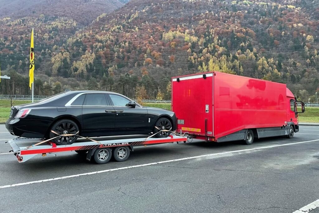 Mercedes on transport for rent