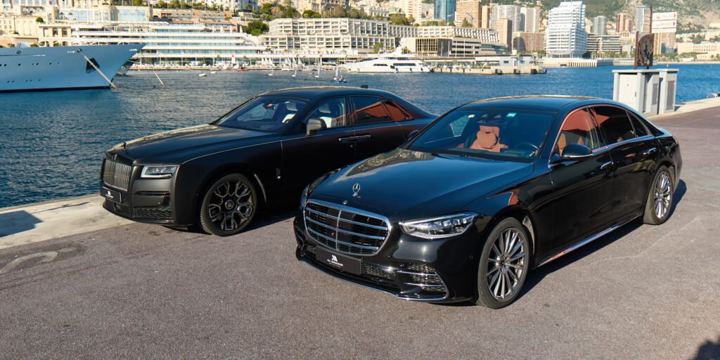 Mercedes S Class and Rolls Royce Ghost