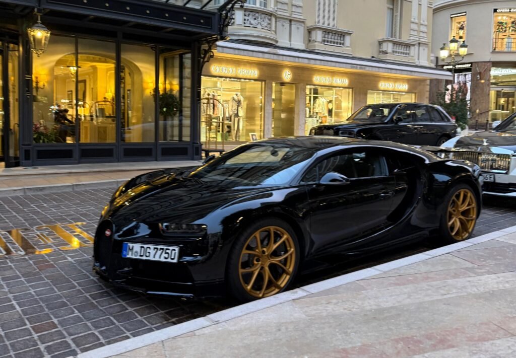 Rental Bugatti by Hotel Hermitage Monaco